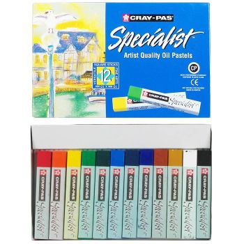 Sakura Cray-Pas Specialist Oil Pastel Set of 12