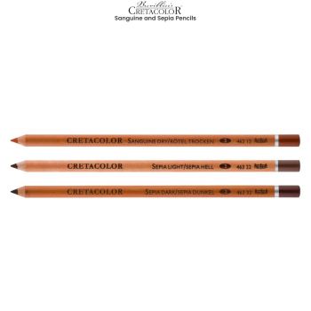 Cretacolor Sanguine and Sepia Pencils