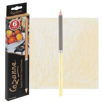 Cezanne Colored Pencils - Cream, Box of 6 (Creative Mark)
