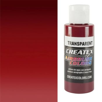 Createx Airbrush Colors 2oz Transparent Deep Red