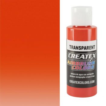 Createx Airbrush Colors 2oz Transparent Sunset Red