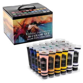 Creative Inspirations Acrylic 120ml Spectrum Value set of 30