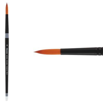 Golden Taklon Beste Nadel Round Brush Size #8