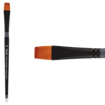 Beste Golden Taklon Super Shader Brush Size #12