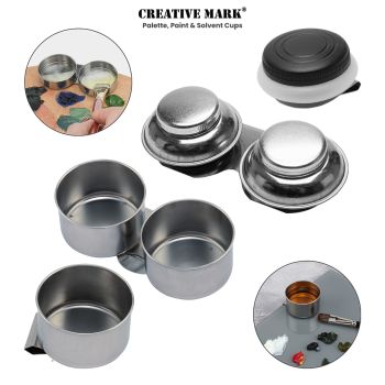 Creative Mark Palette, Paint & Solvent Cups