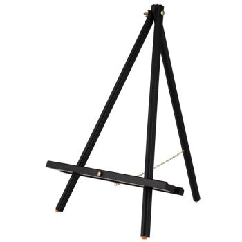 Table Top Display Easel Black Wood -Thrifty Creative Mark