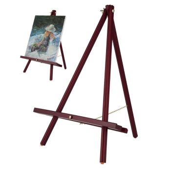 Thrifty Mahogany Wood Tabletop Display Easel