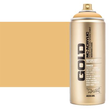 Montana GOLD Acrylic Professional Spray Paint 400 ml - Creme Orange