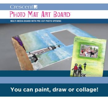 Crescent Photo Mat Art Boards