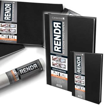 Crescent RENDR Sketchbooks Pads & Rolls