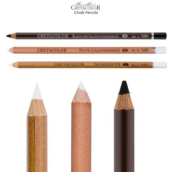 Cretacolor Chalk Pencil 3 Pack Box