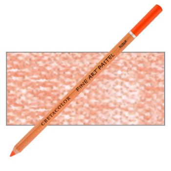 Cretacolor Art Pastel Pencil No. 113, Permanent Red Light
