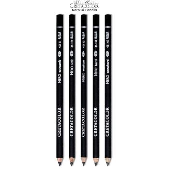 Cretacolor Nero Oil Pencil Packs of 3