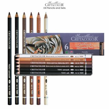 Cretacolor Oil Pencils and Sets
