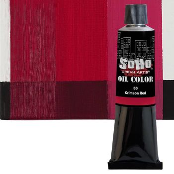 SoHo Artist Oil Color Crimson Red 170ml Tube