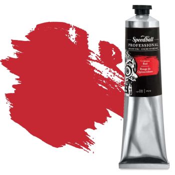 Speedball Pro Relief Ink 5 oz Crimson Red 