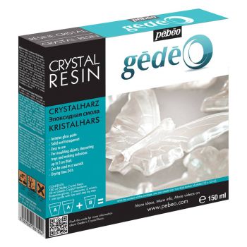 Pebeo Gedeo Crystal Resin 2-Part Kit, 150ml