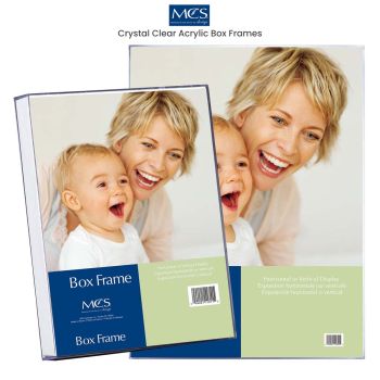 Crystal Clear Acrylic Box Frames