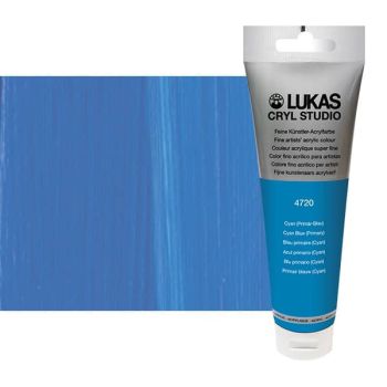 LUKAS CRYL Studio 125 ml Tube - Cyan Blue