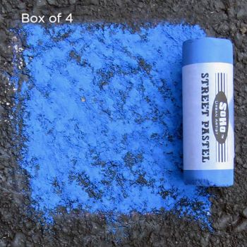 Box of 4 Soho Jumbo Street Pastels Cyan