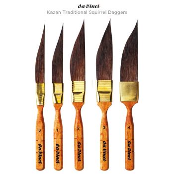 Da Vinci Kazan Traditional Squirrel Daggers