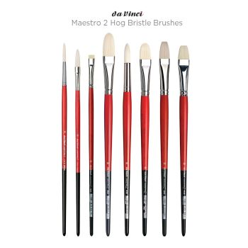 Da Vinci Maestro 2 Hog Bristle Brushes