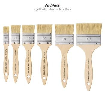 Da Vinci Synthetic Bristle Mottlers