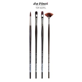 Da Vinci Top Acryl Long-Handle Synthetic Brushes