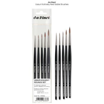 Fine Tip Detail Paint Brushes, 12 pc Thin & Small Paint Brush Set for  Watercolor, Oil & Acrylic – ZenARTSupplies