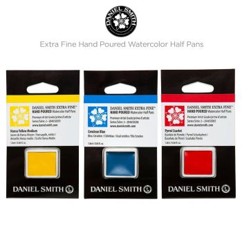 DANIEL SMITH Extra Fine Hand Poured Watercolor Half Pans