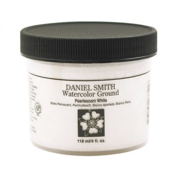 Daniel Smith Watercolor Ground Pearlescent White 4Oz