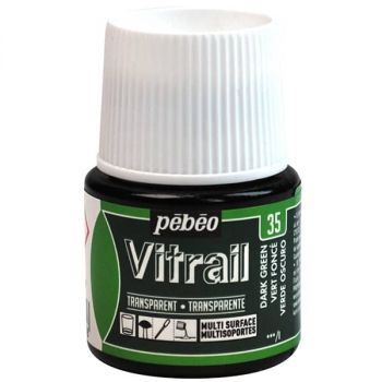 Pebeo Vitrail Color Dark Green 45 ml