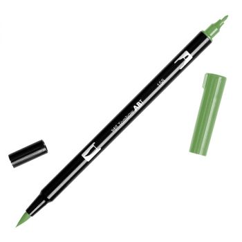 Tombow Dual Brush Pen Dark Olive