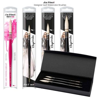 Special Edition Quill Watercolor Brushes by da Vinci