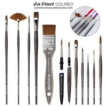 da Vinci Colineo Synthetic Kolinsky Sable Brushes & Sets
