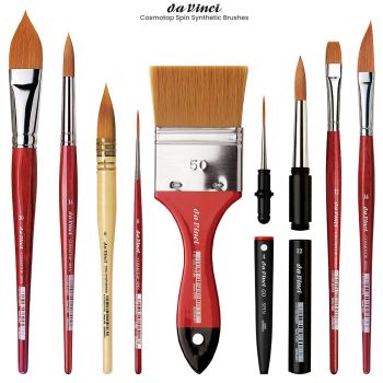 da Vinci Cosmotop Spin Synthetic Brushes & Sets