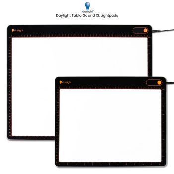 Daylight Tabla Go and XL Lightpads