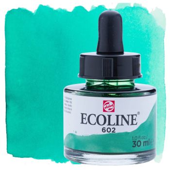 Ecoline Liquid Watercolor 30ml Pipette Jar Deep Green
