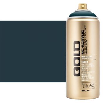 Montana GOLD Acrylic Professional Spray Paint 400 ml - Deep Sea