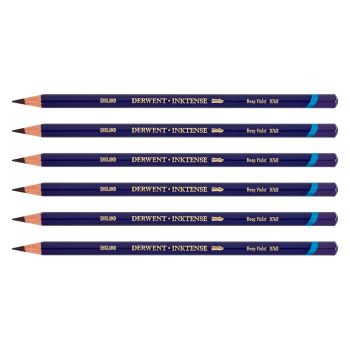 Derwent Inktense Pencil Box of 6 No. 0760 - Deep Violet