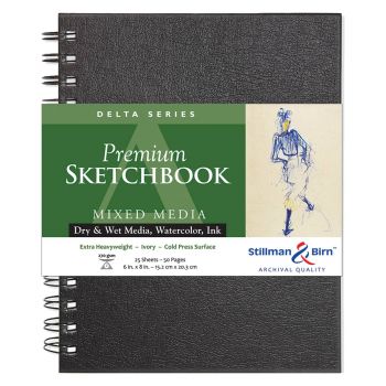 Stillman & Birn Delta Sketchbook 6x8"