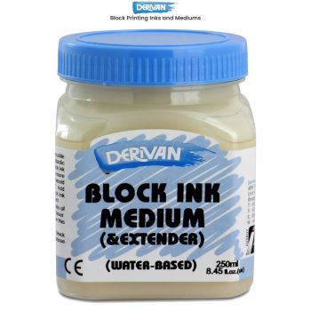 Derivan Block Printing Inks and Mediums