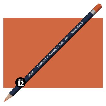 Derwent Watercolor Pencil Box of 12 No. 11 - Spectrum Orange