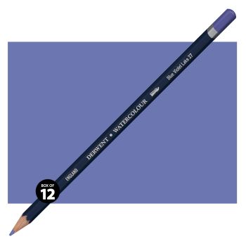 Derwent Watercolor Pencil Box of 12 No. 27 - Blue Violet Lake
