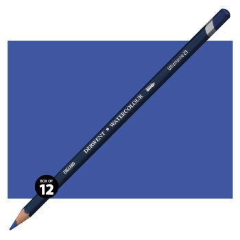 Derwent Watercolor Pencil Box of 12 No. 29 - Ultramarine