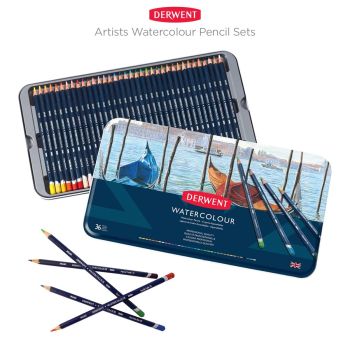 Derwent Artists Watercolour Pencil Sets