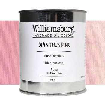 Williamsburg Handmade Oil Paint - Dianthus Pink, 473ml Can