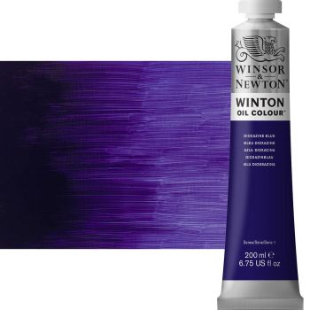 Winton Oil Color 200ml Dioxazine Blue