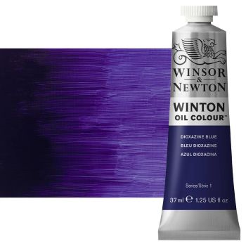Winton Oil Color 37ml Dioxazine Blue