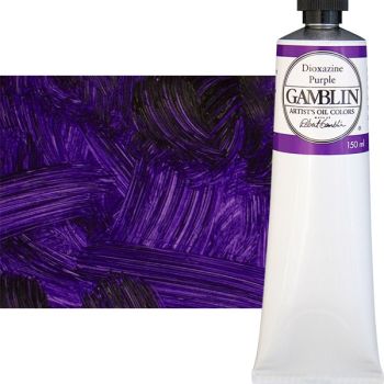 Gamblin Artist's Oil Color 150 ml Tube - Dioxazine Purple
